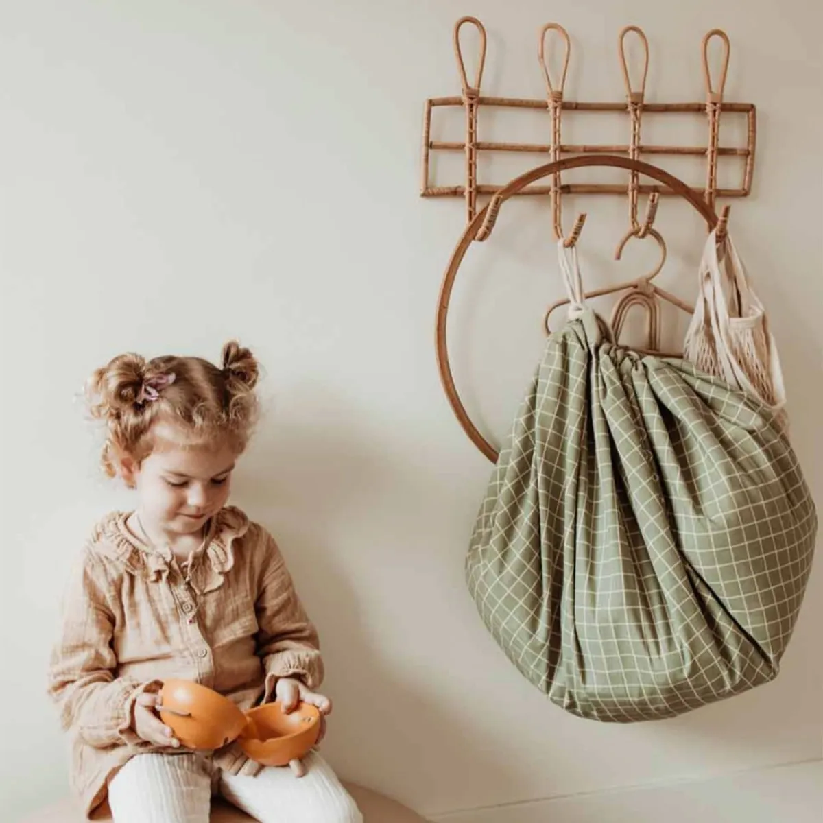 Play N Go Tapis Play N go Rangement - Vert