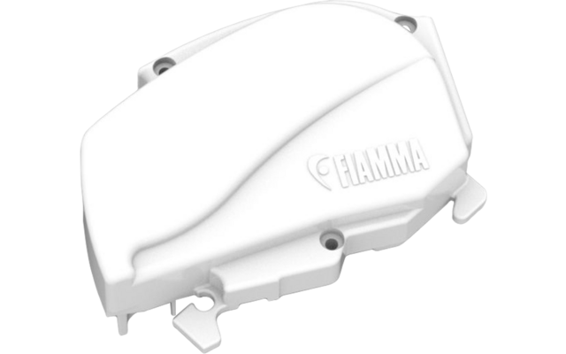 Fiamma rechte Endkappe für Markise F80L 450 - 600 - Farbe Polar Weiß Fiamma Ersatzteilnummer 98673-256