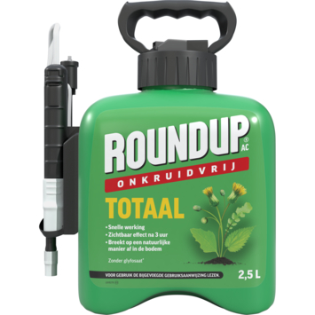 ROUNDUP® AC totaal onkruidvrij kant en klaar drukspuit 2,5 L
