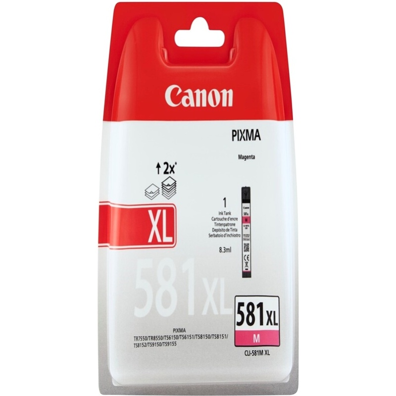 Cartouche d'encre Canon CLI-581 MAGENTA XL
