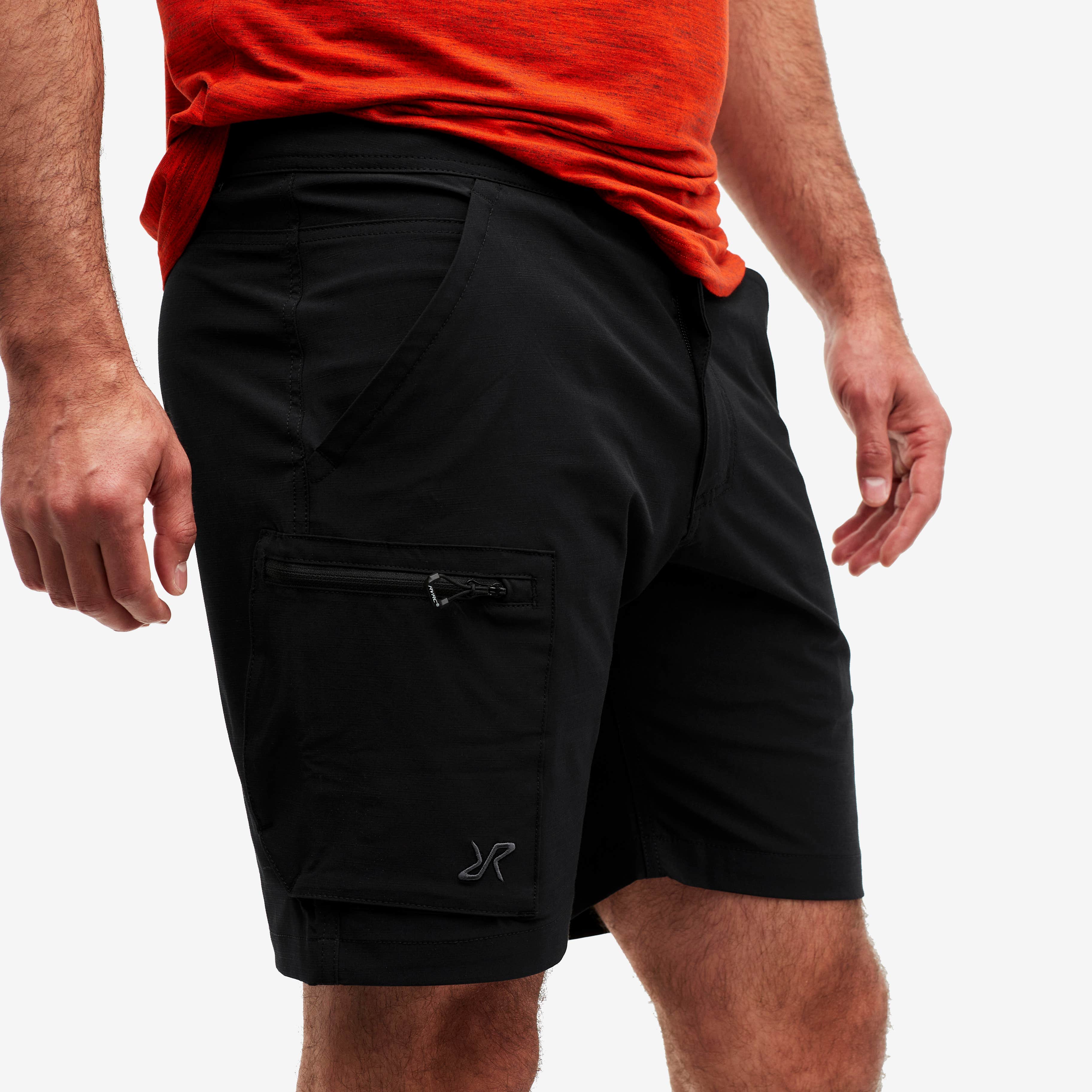 Boarderline Shorts Herre Black