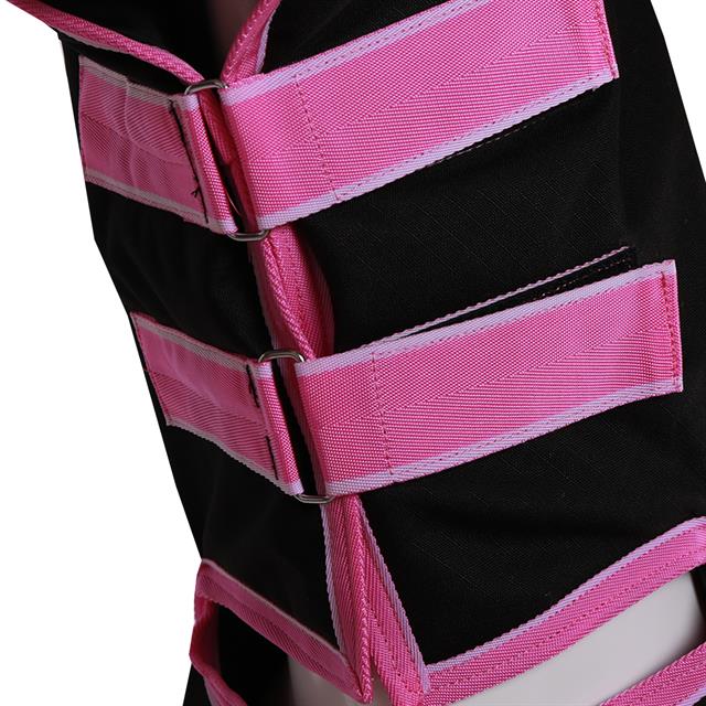 Deken Epplejeck Junior Full Neck 300gr Zwart-roze