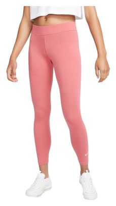 Collant Nike Sportswear Essential Archaeo Rose/Blanc Femme