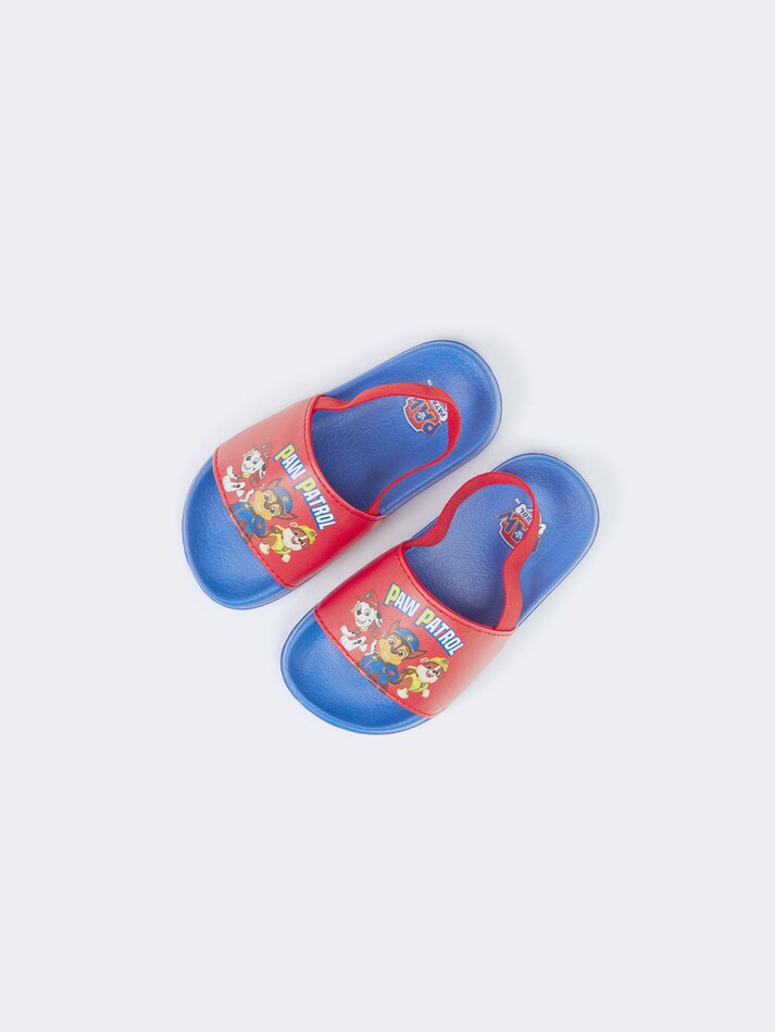 Patrula Caniña - Chinelo de banheiro Nickelodeon - Vermelho