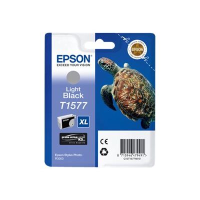 Epson T1577XL Tortue - noir - cartouche d'encre originale