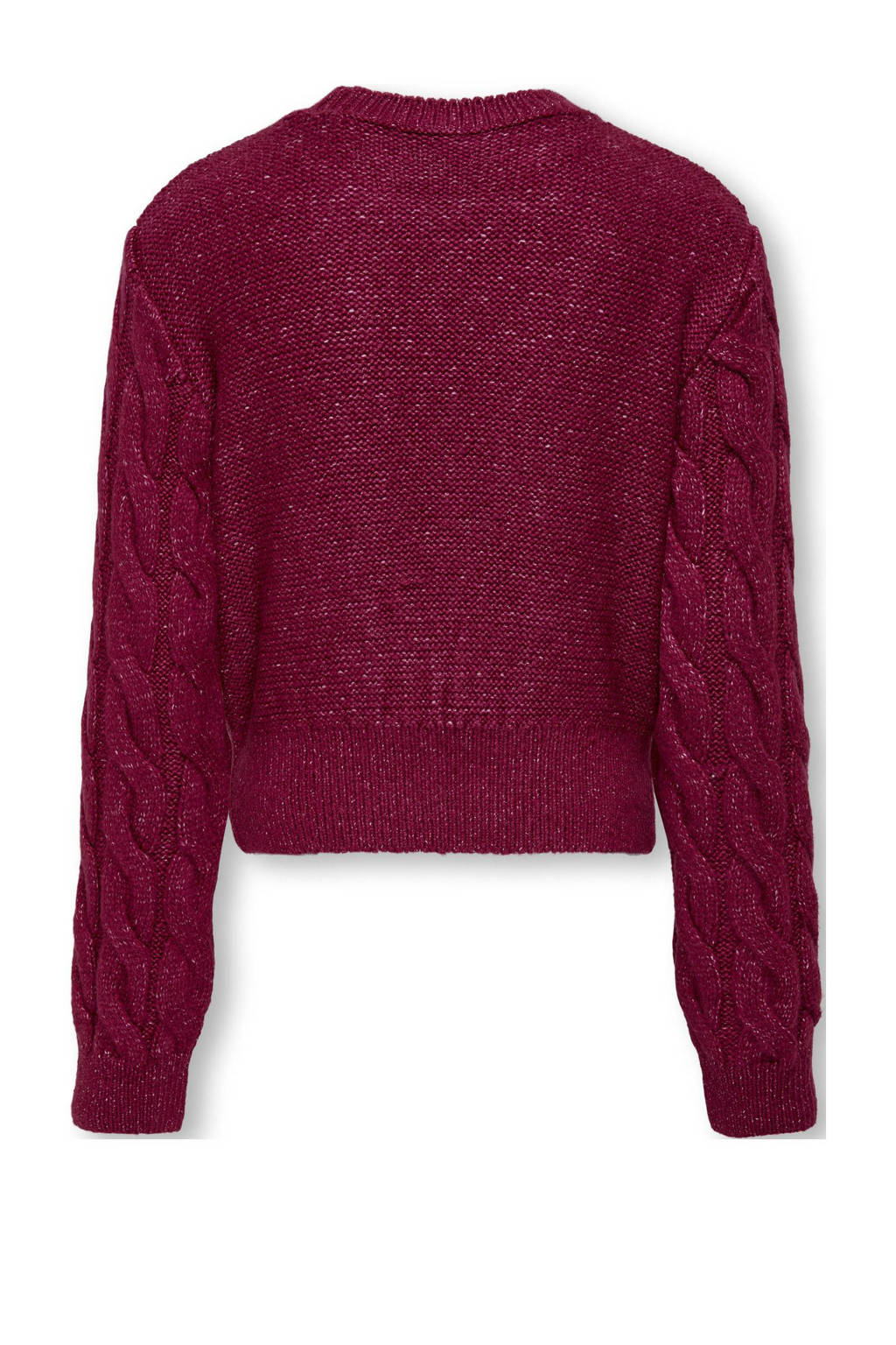 ONLY gebreide trui fuchsia