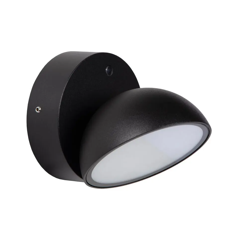 Lucide FINN Wandlamp - Zwart