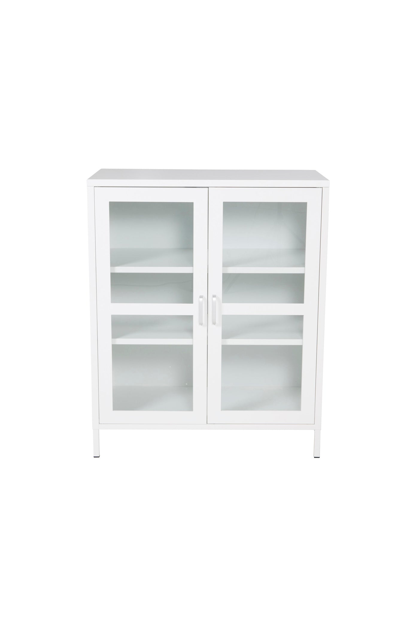 FjÃ´rd - Vitrinekast Wit - 97x80cm - Acero