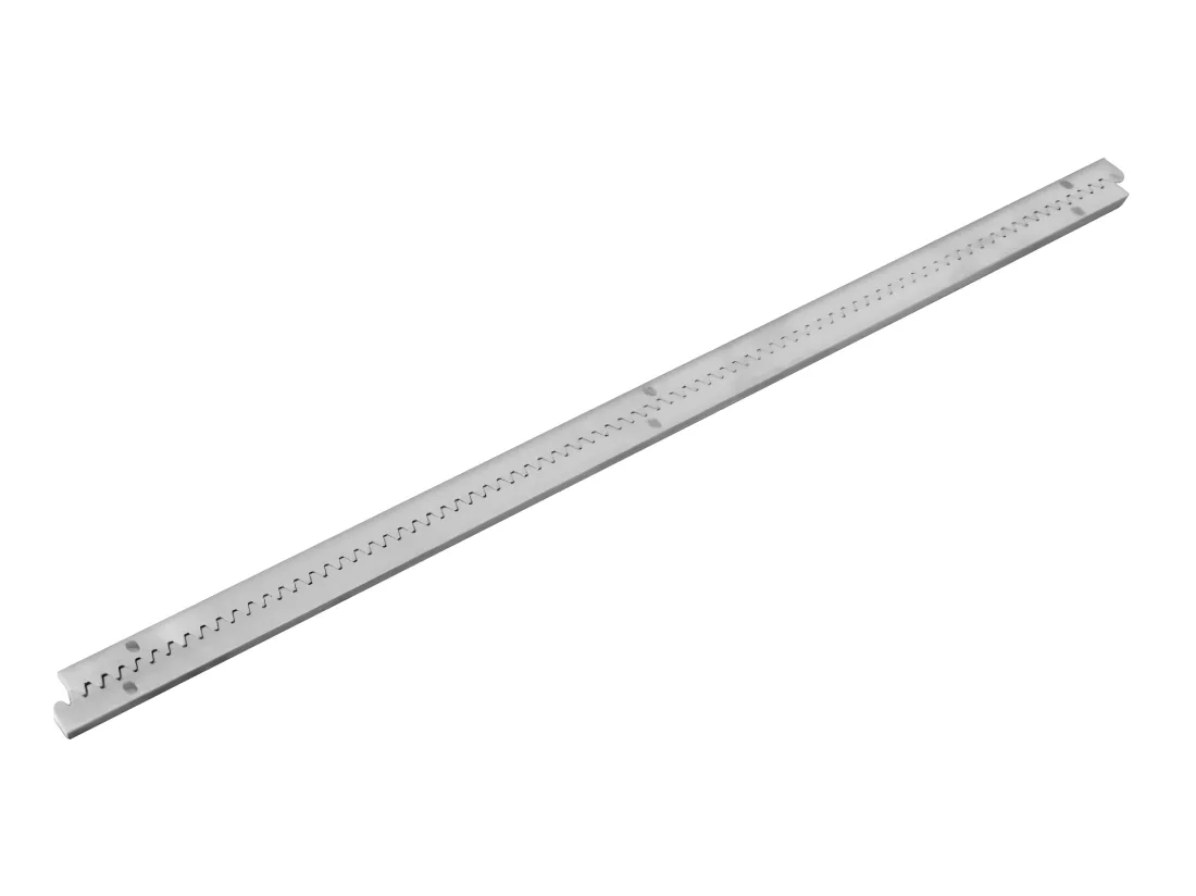 Portail électrique coulissant aluminium ajouré L416 x H183 cm anthracite - PRIMO