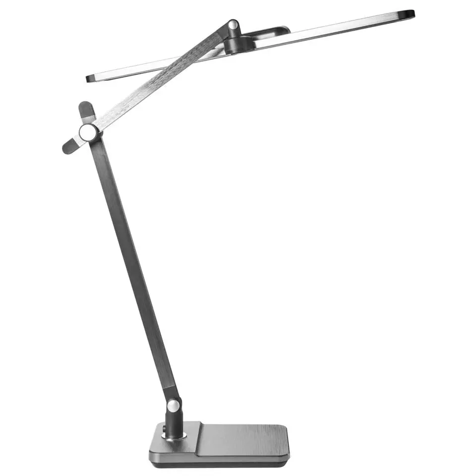 SERPENS - Bureaulamp LED - Grijs - Synthetisch materiaal