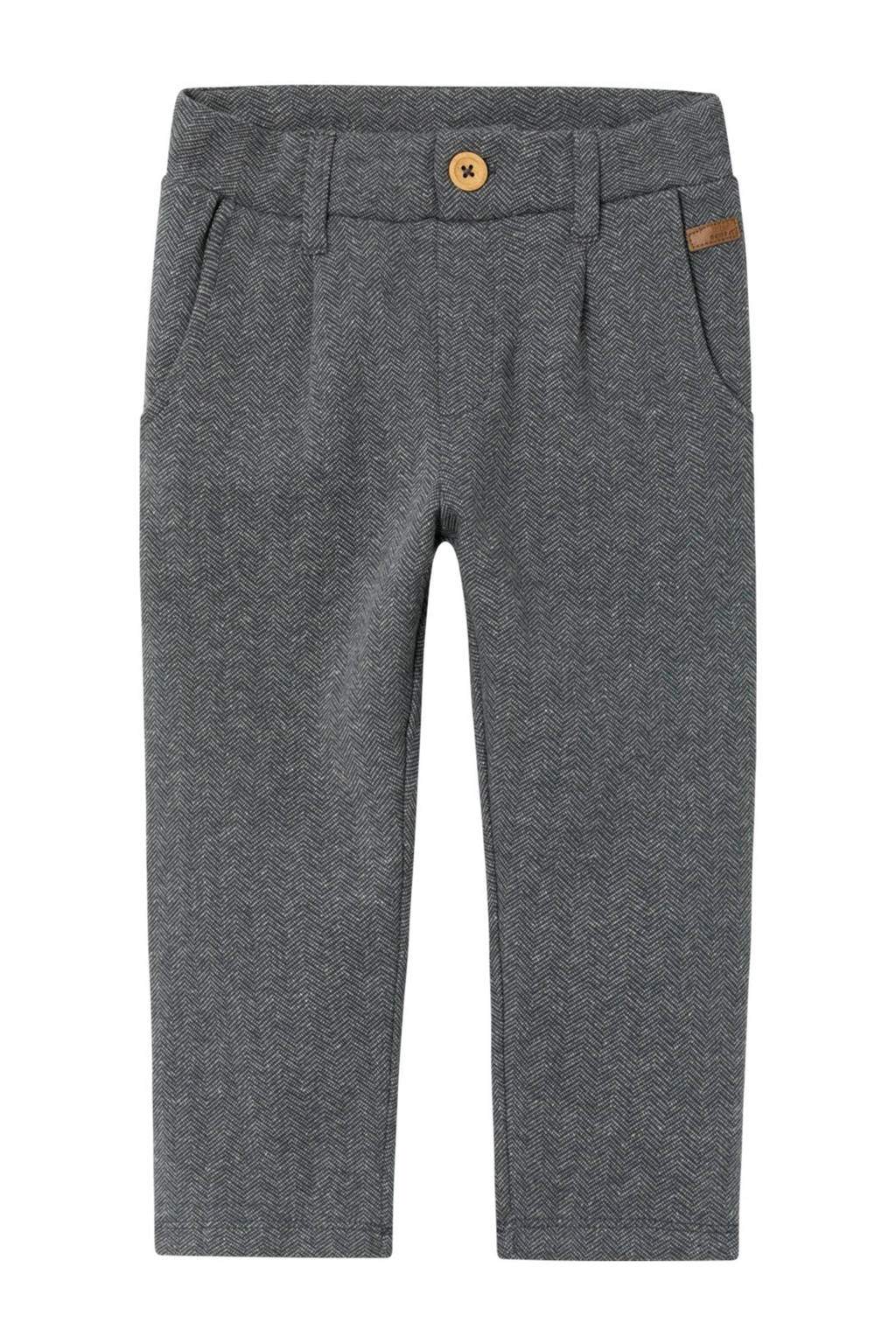 NAME IT casual broek grijs