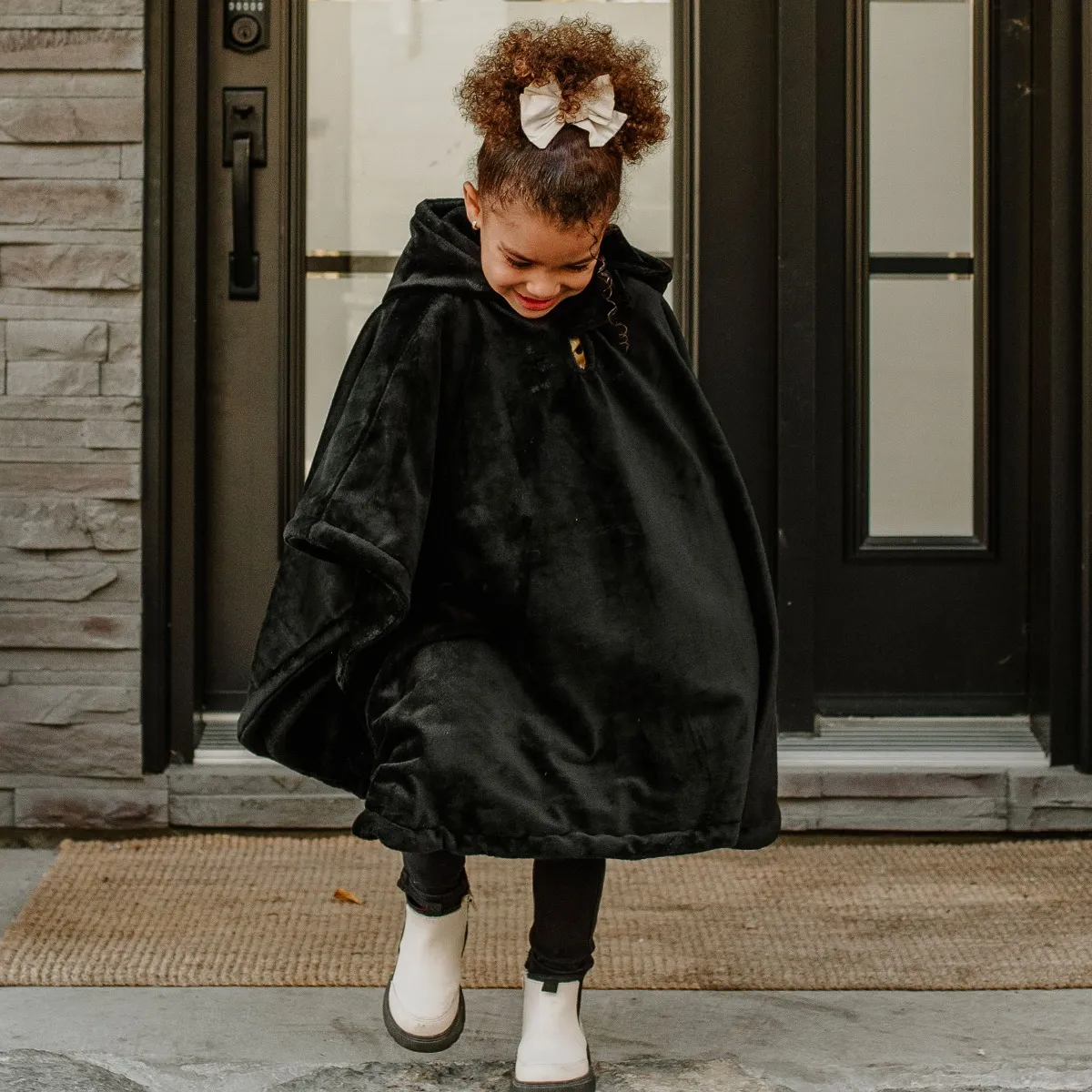 Bébé Ô Chaud Poncho Minky 4 Saisons 0-6ans