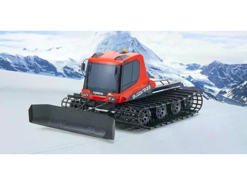 Kyosho Pistenbully Blizzard 2.0 RTR 1:12 RC Pistenfahrzeug mit Kettenantrieb und Schaufel