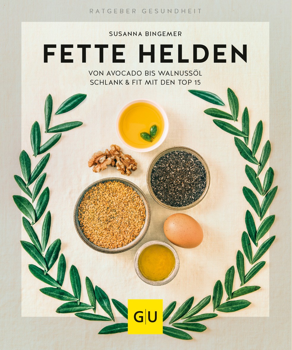Buch 'Fette Helden', von Avocado bis Walnussöl: Schlank & fit mit den Top 15 günstig bestellen