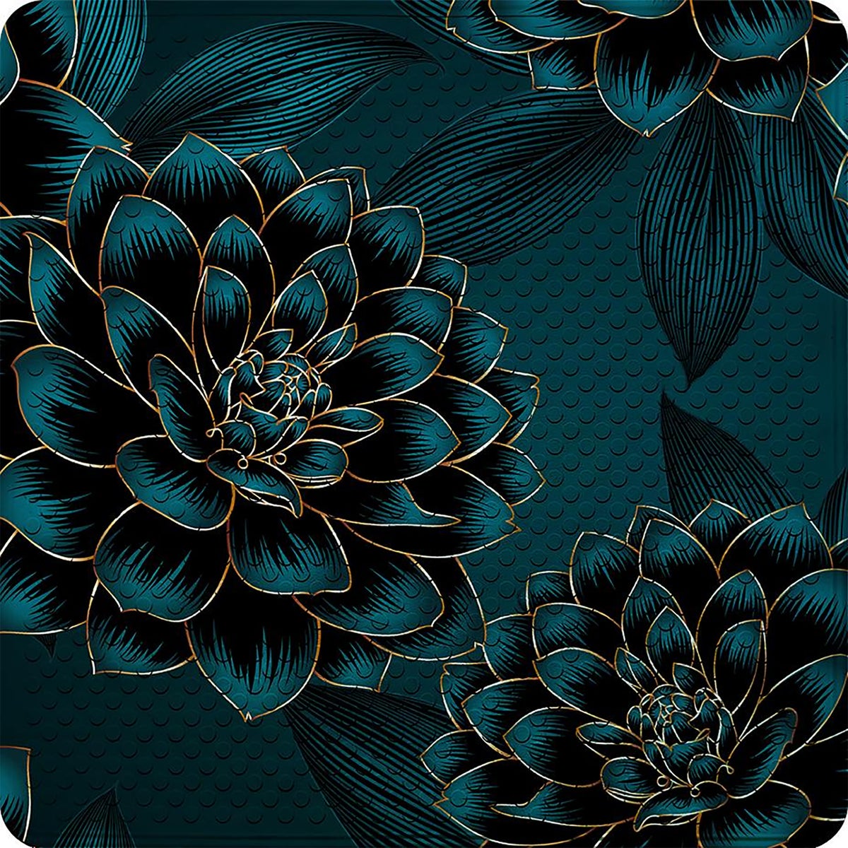 Sanilo badmat Dahlia's 53 cm x 53 cm
