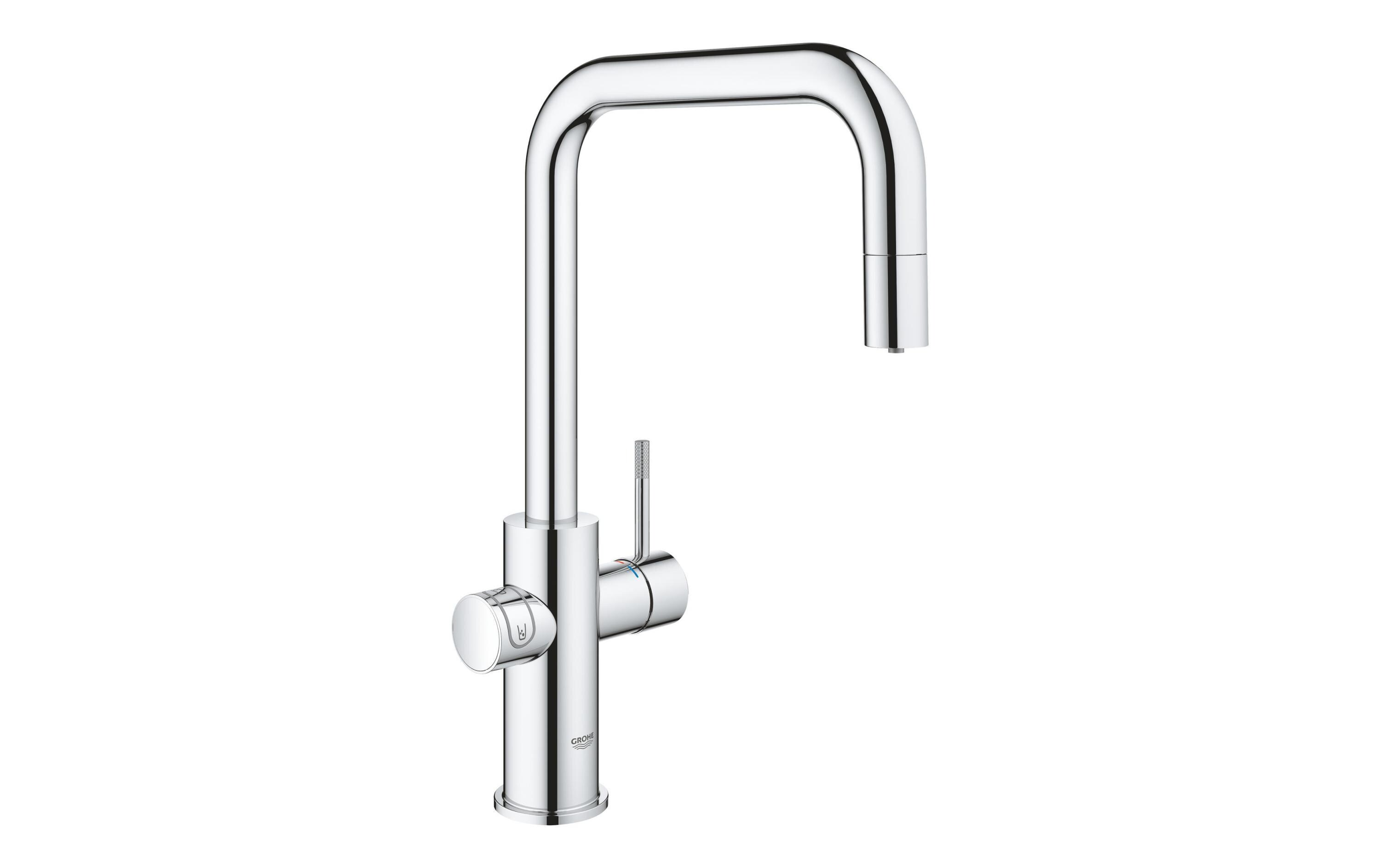 Küchenarmatur Blue Home U-Auslauf, Starter Kit, Chrom<br>Die frischste Wasserquellen