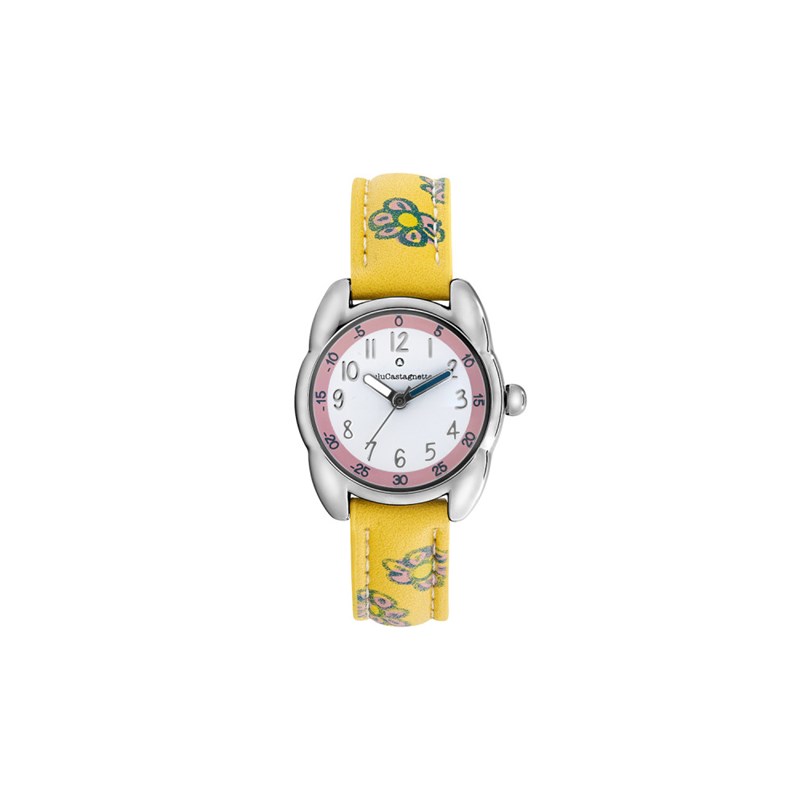 Montre fille analogique Lulu Castagnette - Bracelet cuir - Petite Lulu Urban Farmer
