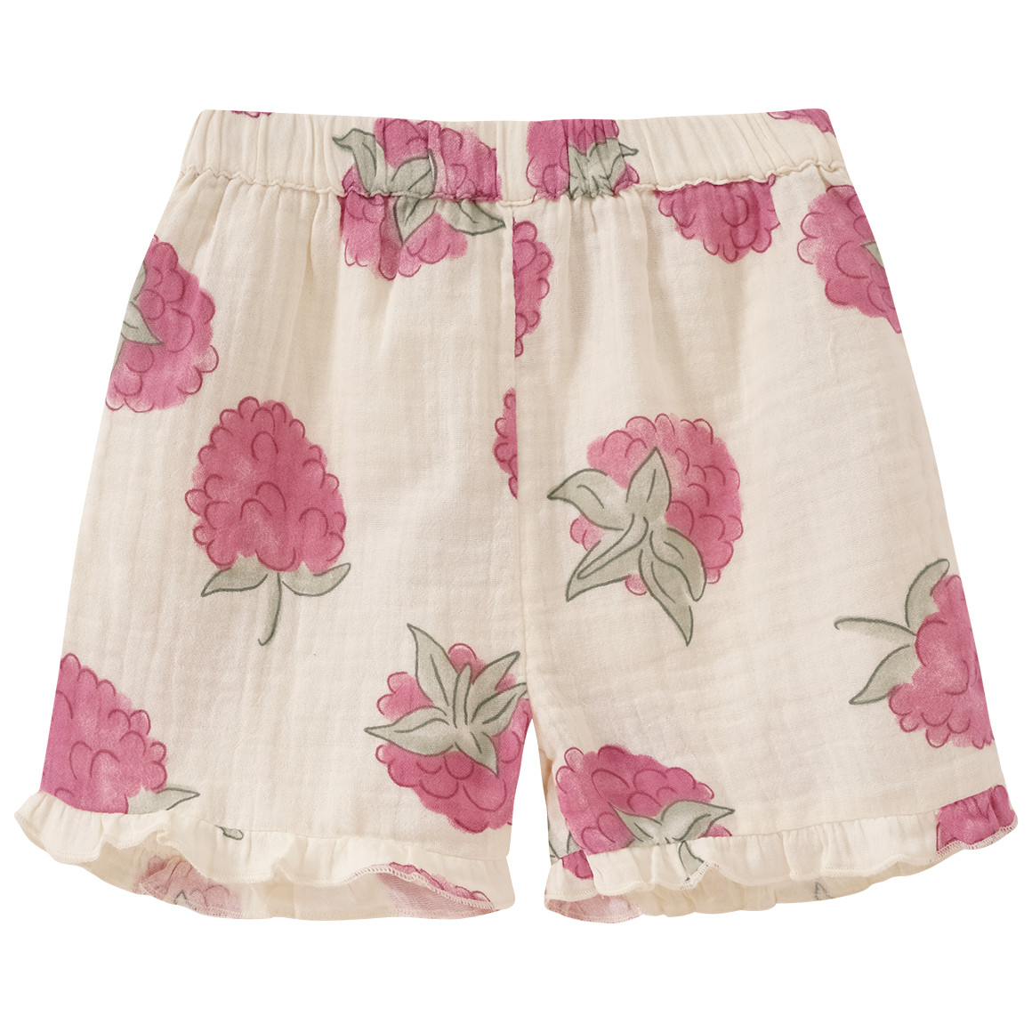 Topomini Pure Collection Baby T-Shirt und Shorts im Set creme