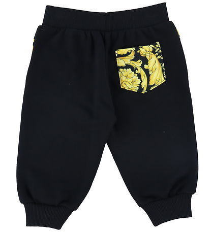 Versace Jogginghosen - Schwarz m. Gelb