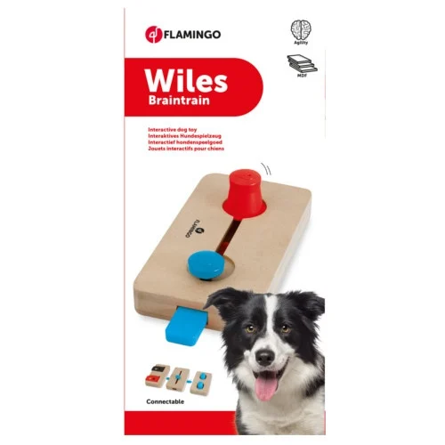 Brinquedo interativo para cães Flamingo Brain Train Wiles