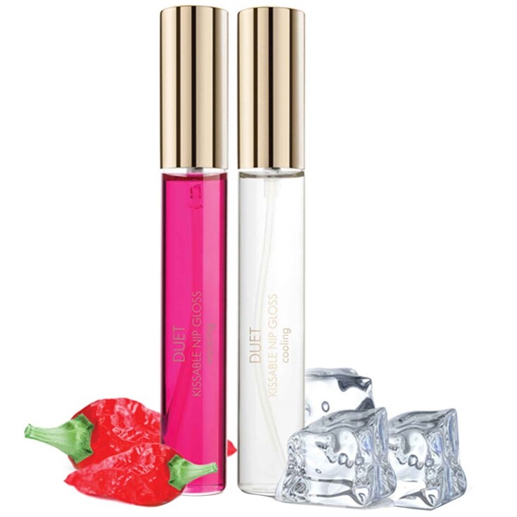 Duo de gloss effet chaud-froid - Corps - 2 x 13 ml
