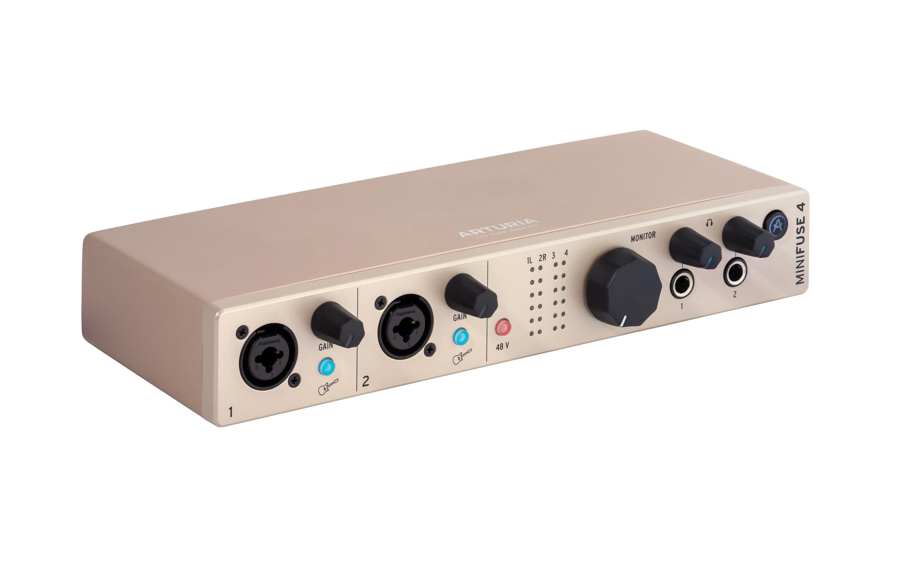 Audio Interface MiniFuse 4<br>Vielseitiges Desktop-Audio-Interface
