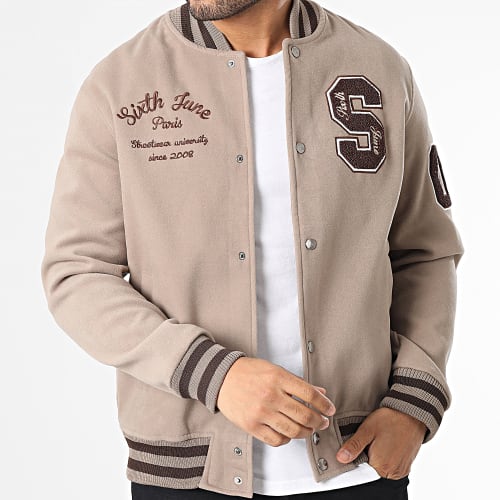 Veste Teddy M23353EJA Taupe