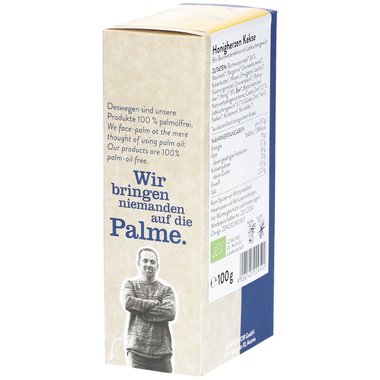 SonnentoR® Honigherzen Kekse glutenfrei
