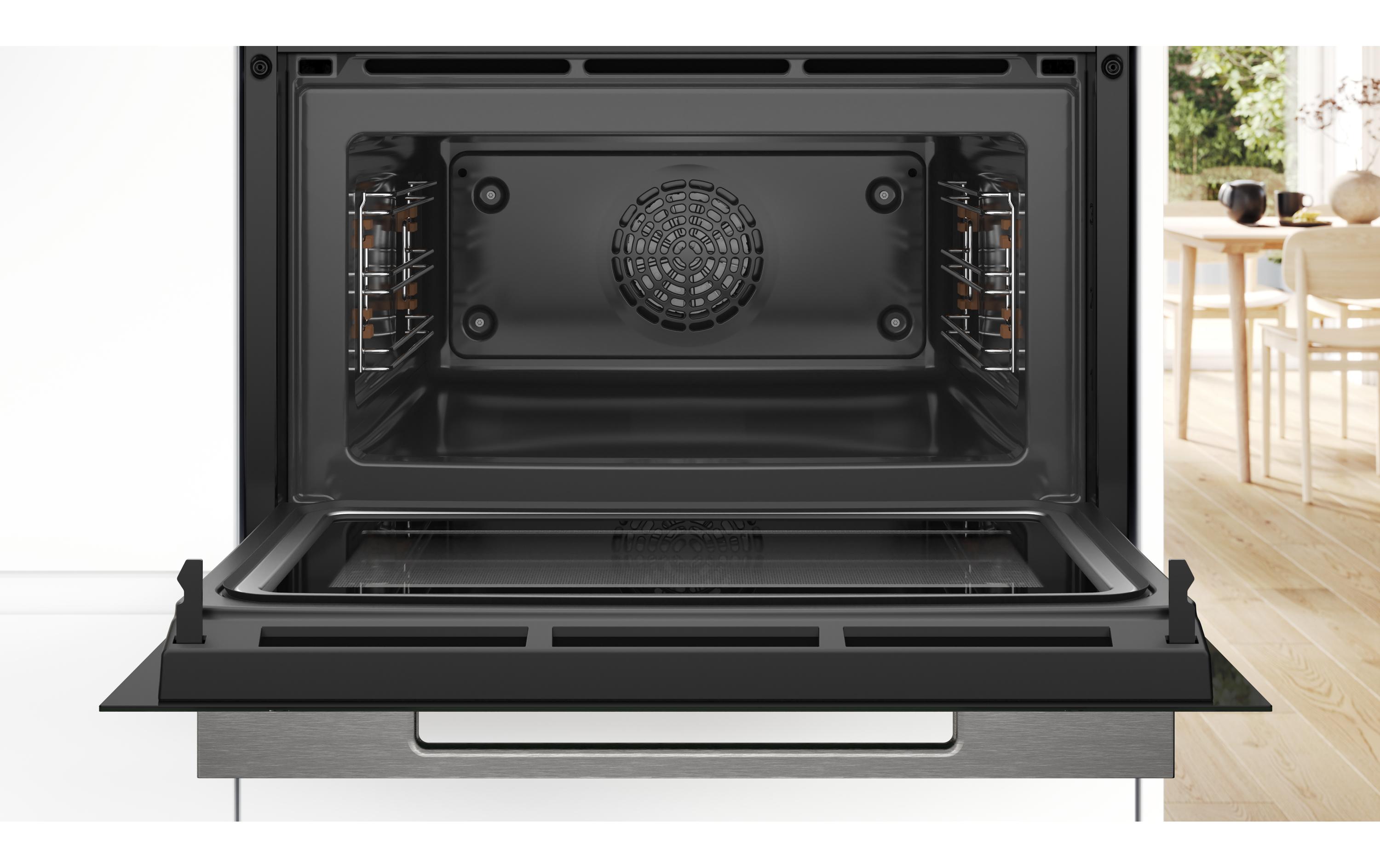Einbaubackofen mit Mikrowelle CMG7241B1 Schwarz<br>Mikrowelle