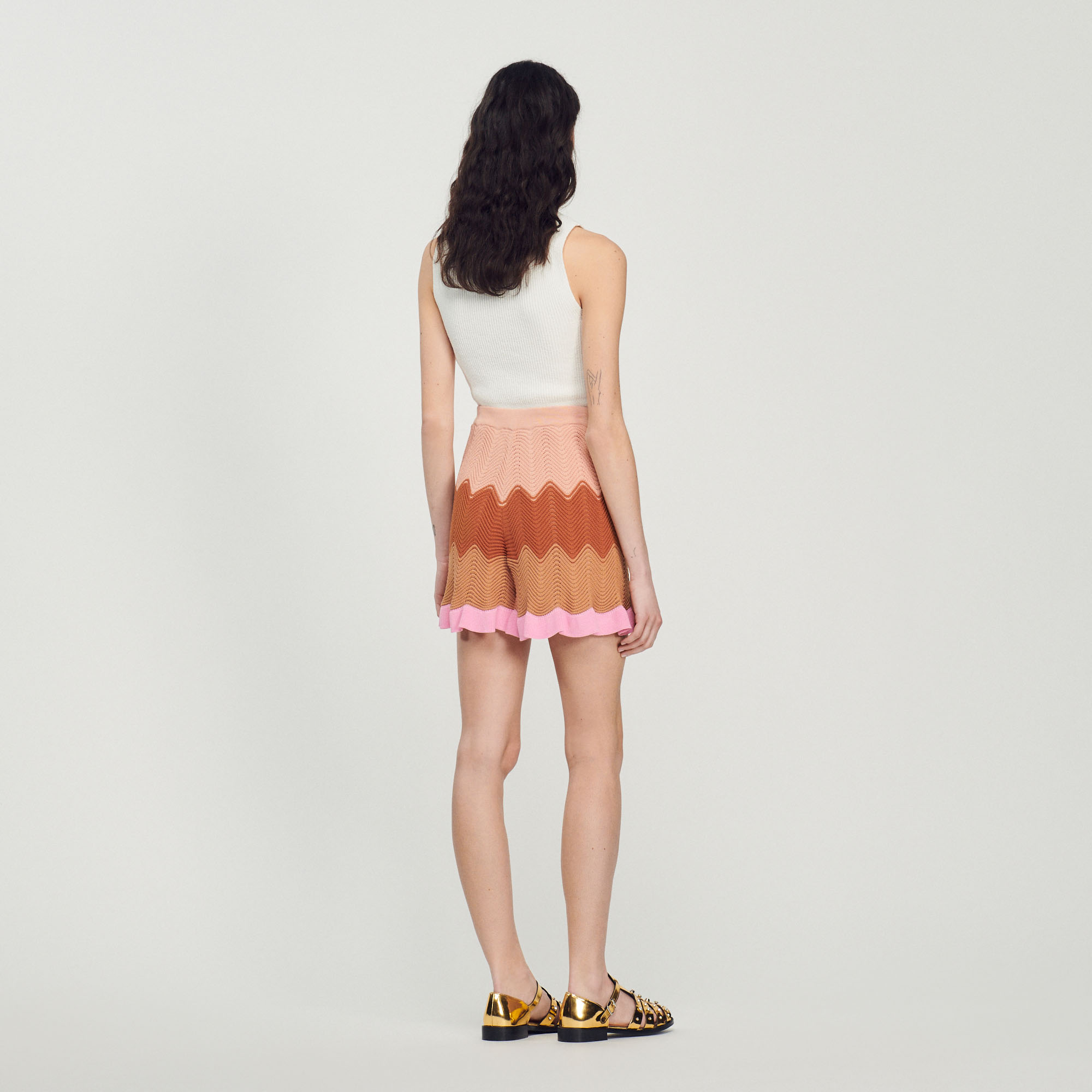 Short en maille