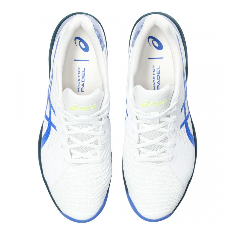 Asics SOLUTION SWIFT FF PADEL - Chaussures de padel Homme white/illusion blue