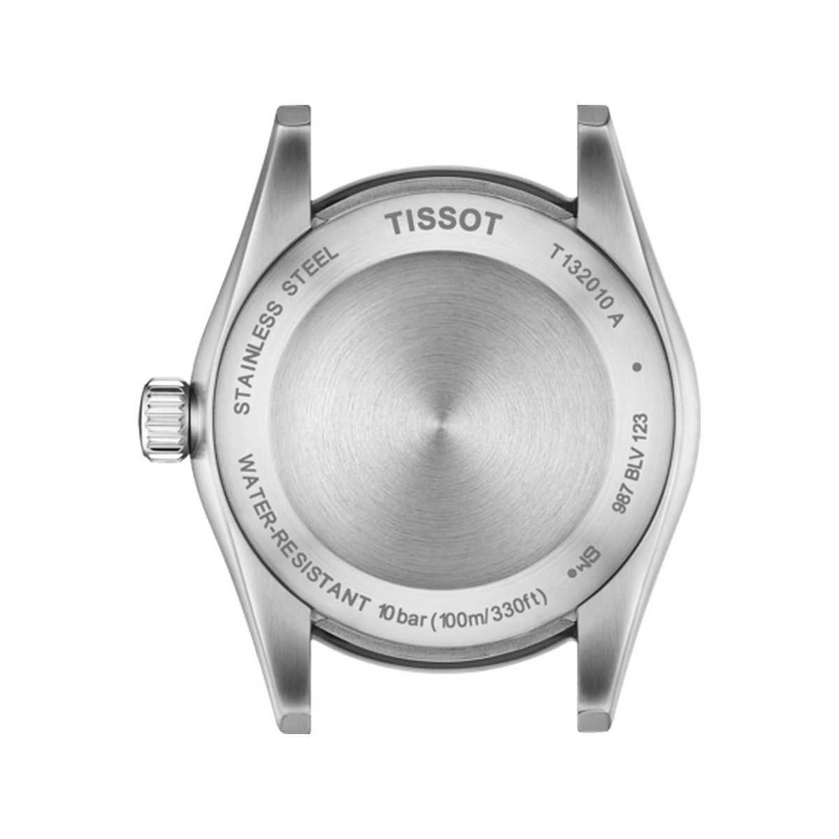 Montre Tissot femme acier cuir blance
