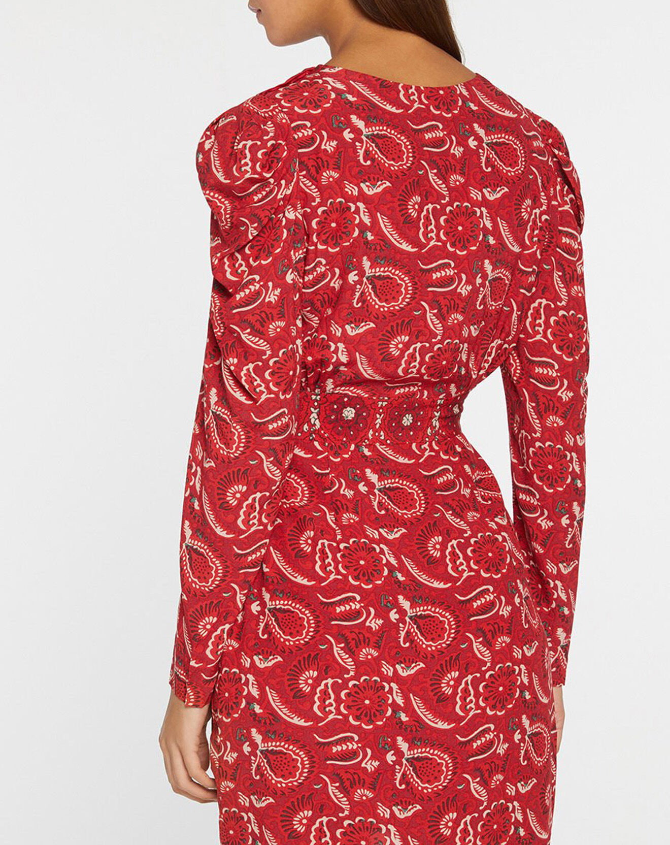 Suncoo Robe Cennet imprimée rouge