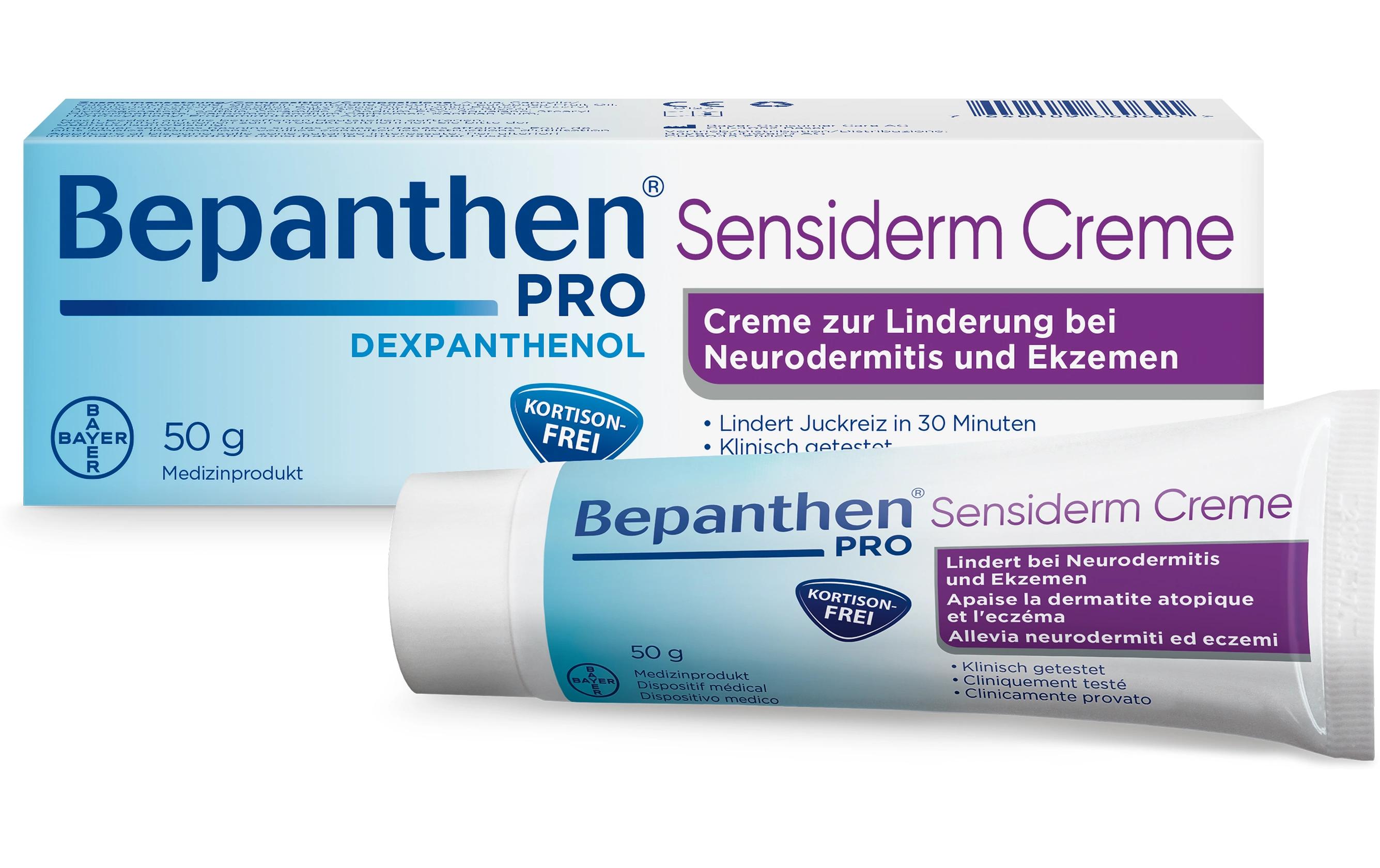 Pro Sensiderm Creme 50 gCreme zur Linderung bei juckender, geröteter Haut