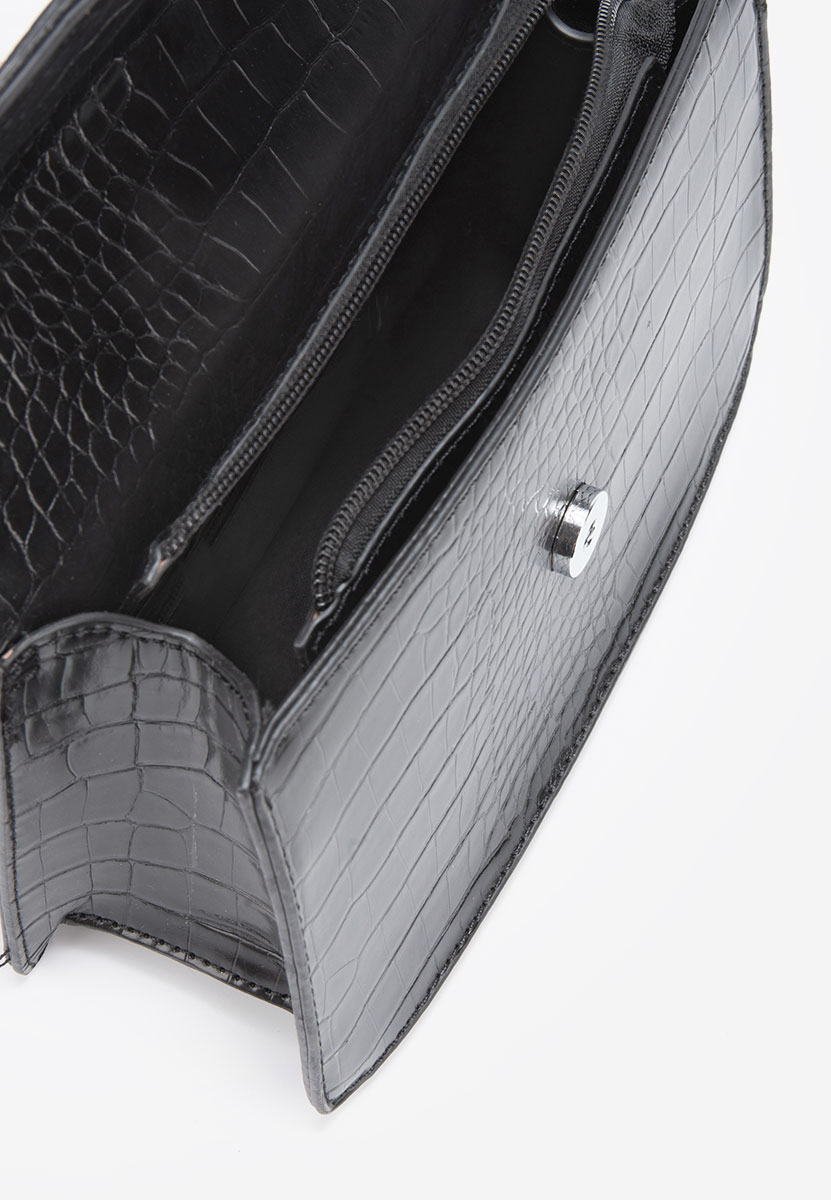 Sac bandoulière femme noire Tamira