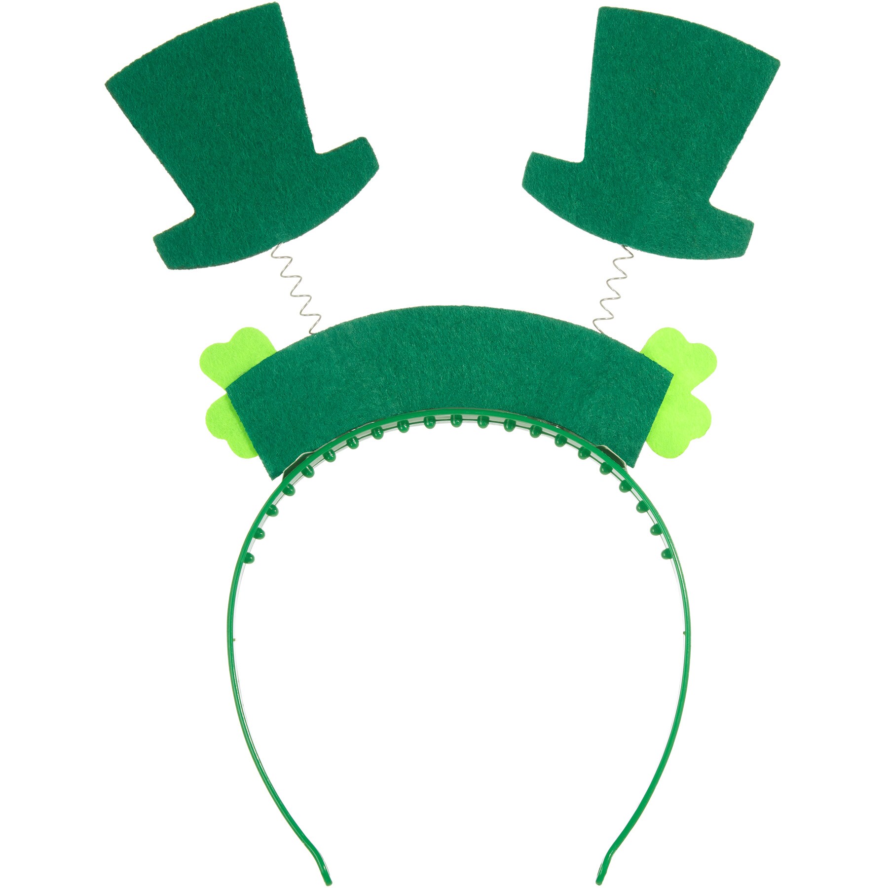 tectake® St. Patrick’s Day Kopfschmuck Schriftzug mit Zylindern
