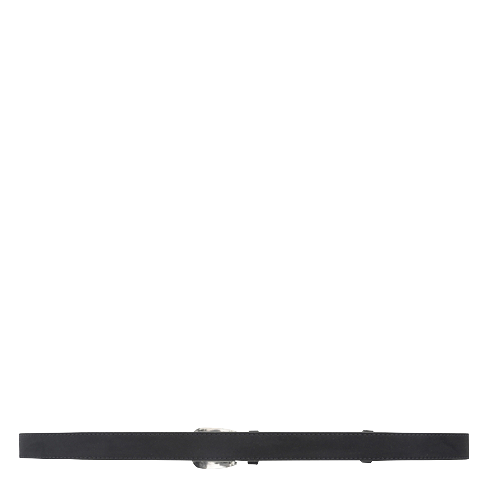 NOMADE - Ceinture effet velours | Noir