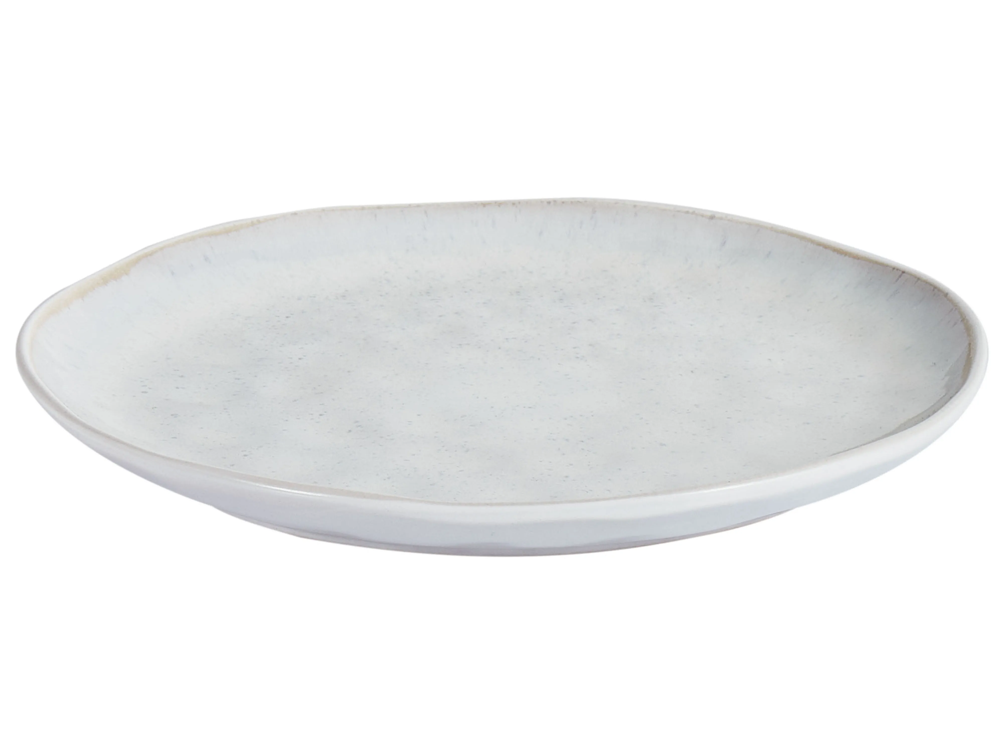 Set van 4 dinerborden SESAME Steengoed Lichtgrijs