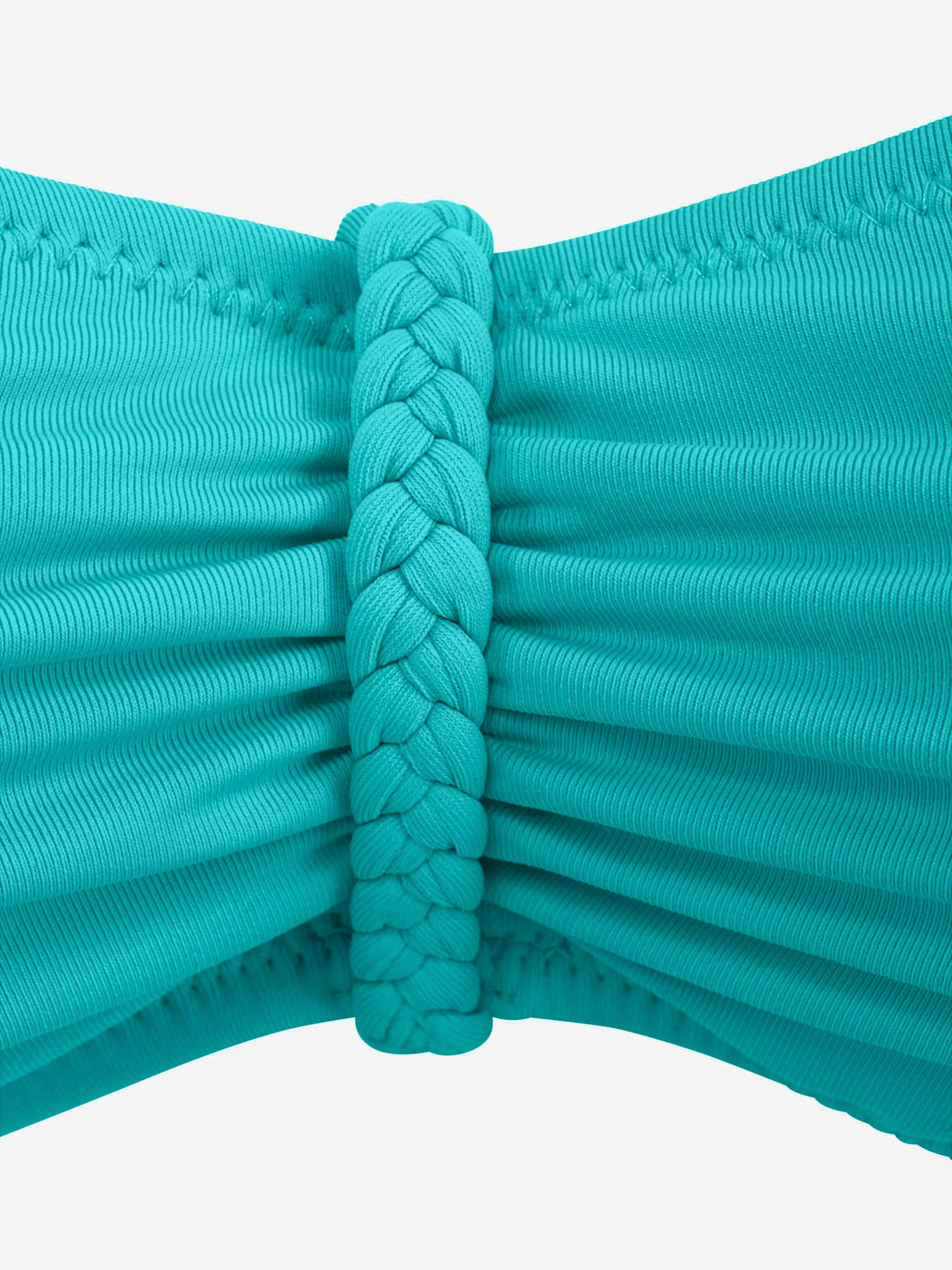 Haut de maillot de bain bandeau bonnets amovibles