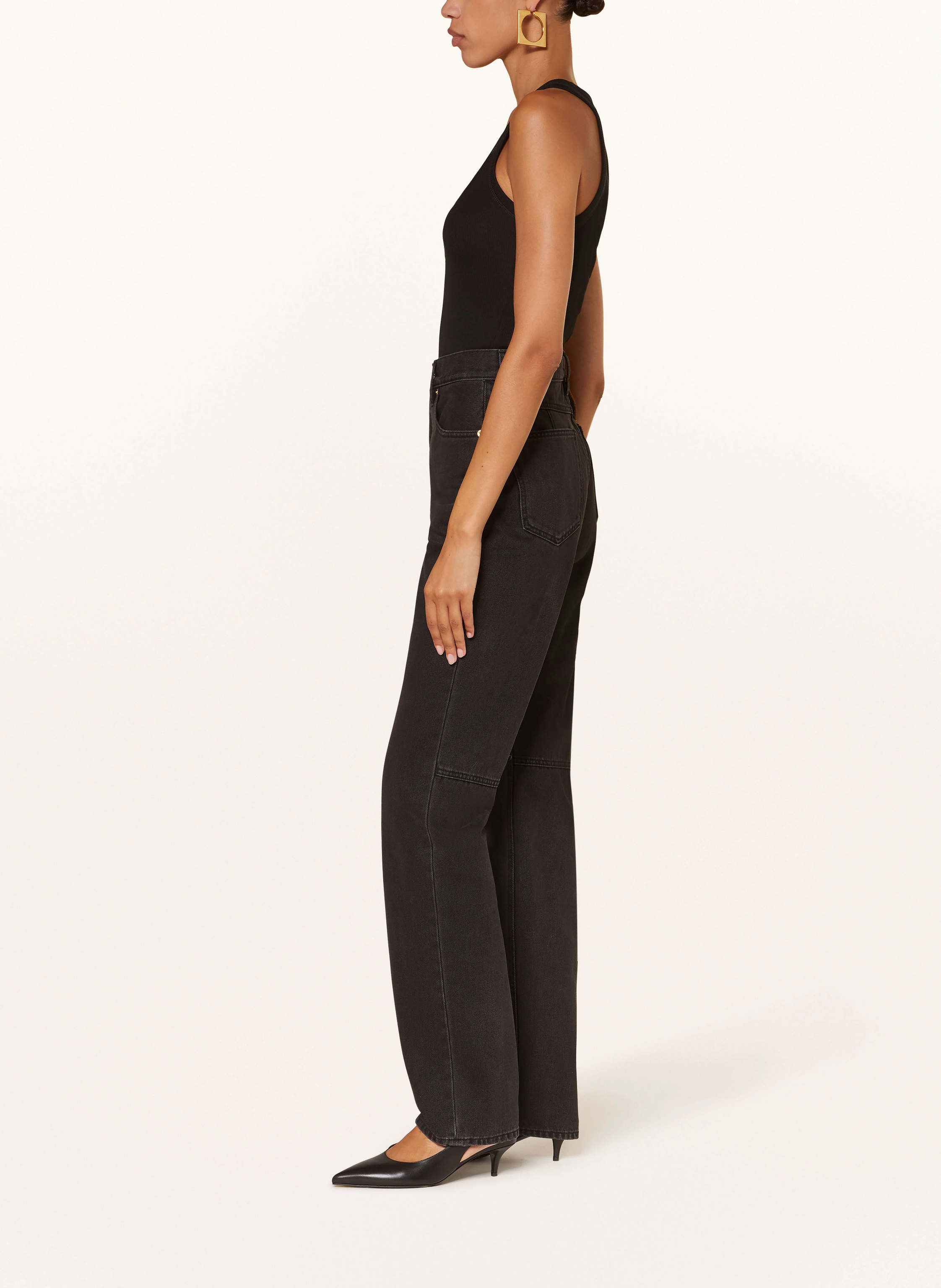 JACQUEMUS Straight Jeans LE DE-NÎMES DROIT