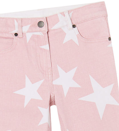 Stella McCartney Kids Jeans - Rosa m. Stjerner