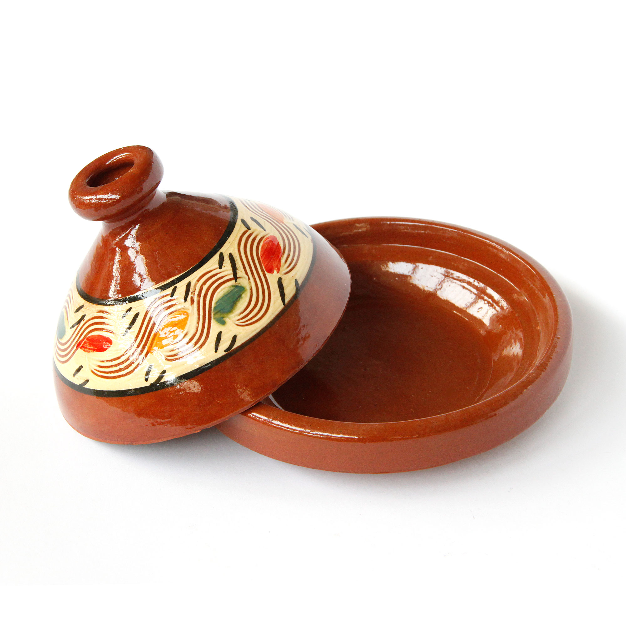 Tajine 'Jadida', braun, multicolor, Ø 20 cm zu 9,00