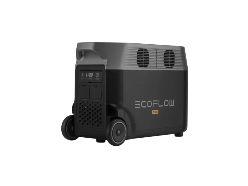 EcoFlow Delta Pro - Transportabel strømstation - AC 220-240 V - litiumjernfosfat - 3600 Wh - Wi-Fi, Bluetooth - output-stikforbindelser: 14