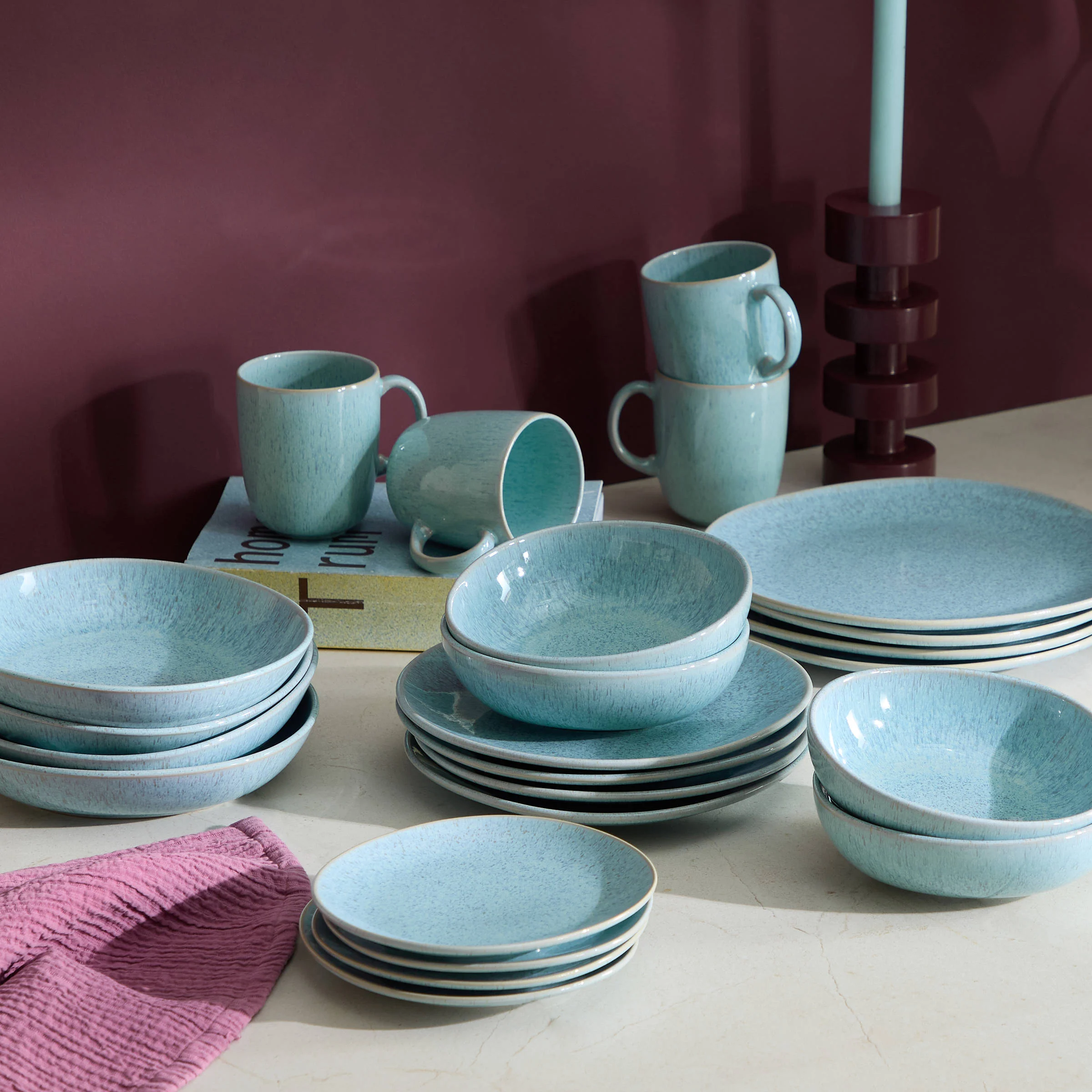 NOUS Living Organic serviesset (20-delig)