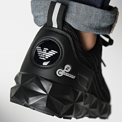Baskets X8X154-XK357 Triple Black Silver