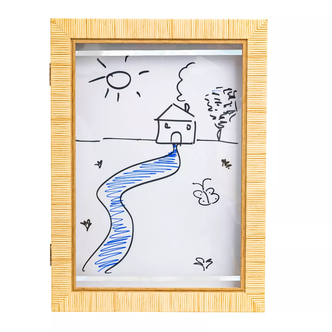 Cadre à dessin mural A4 Théa Beige