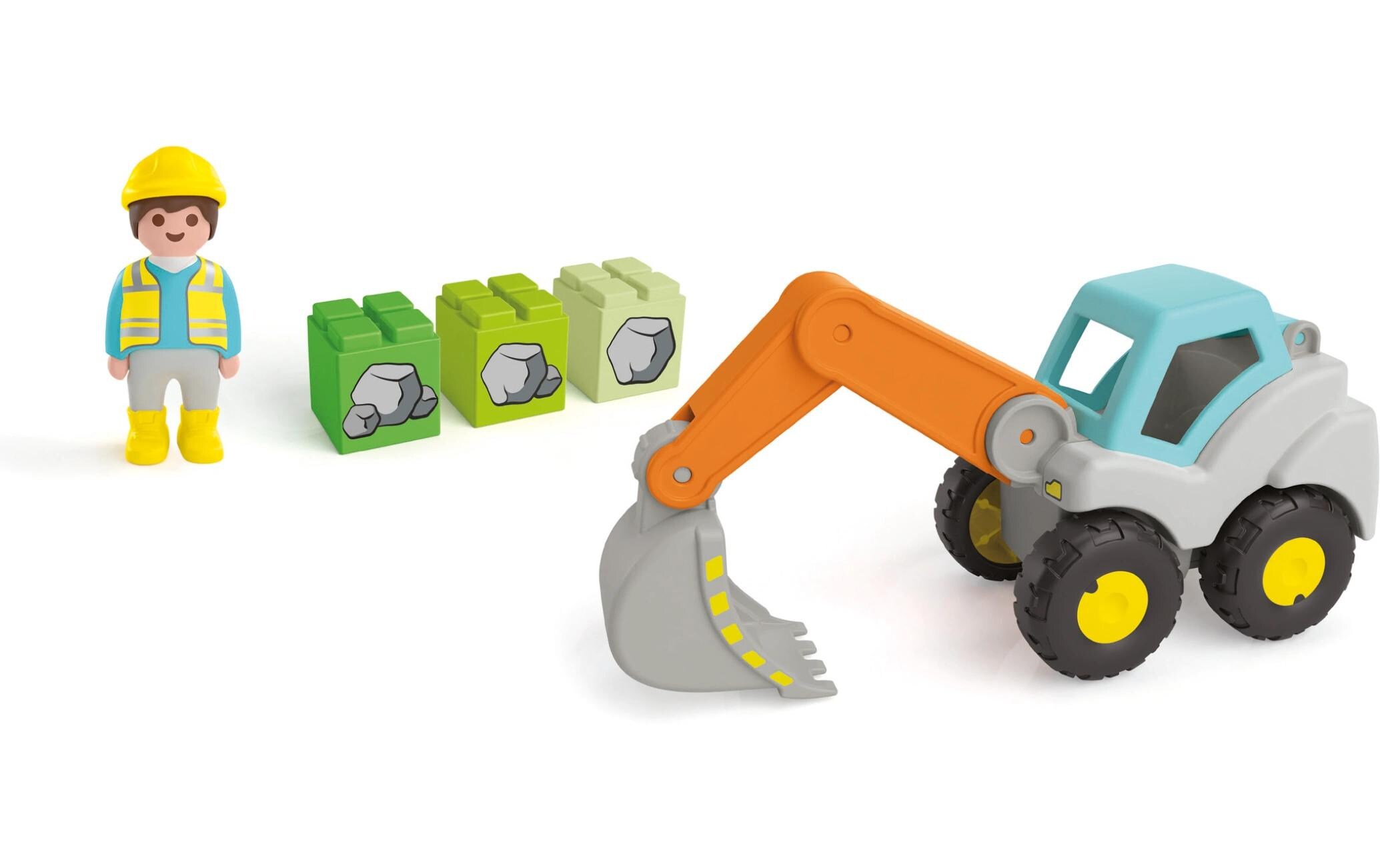 Junior Schaufelbagger 71684Figuren-Set für Kinder