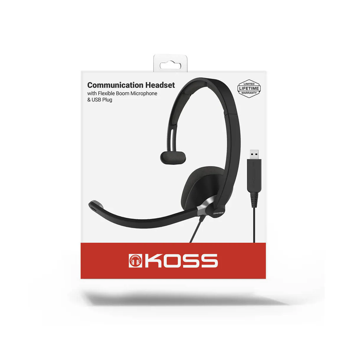 Headset CS295 Mono On-Ear Mic USB Svart