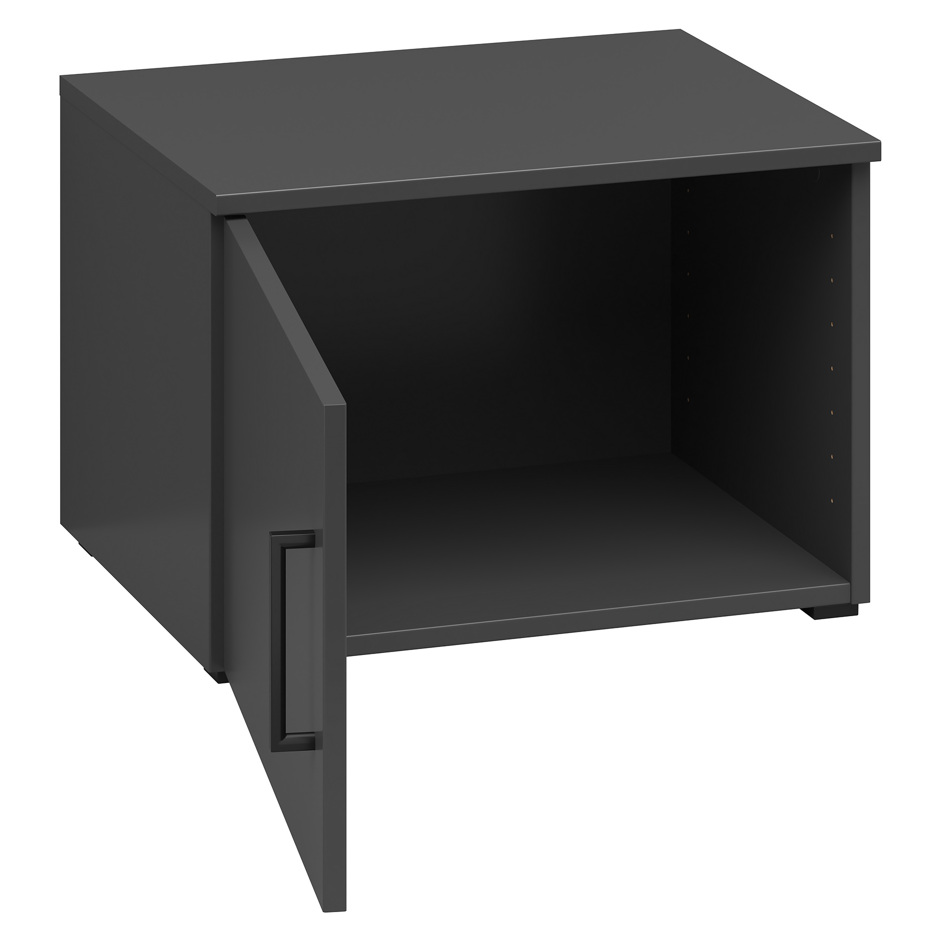 Aufsatz-/Stand-/Hängeelement - anthrazit - 50 cm
