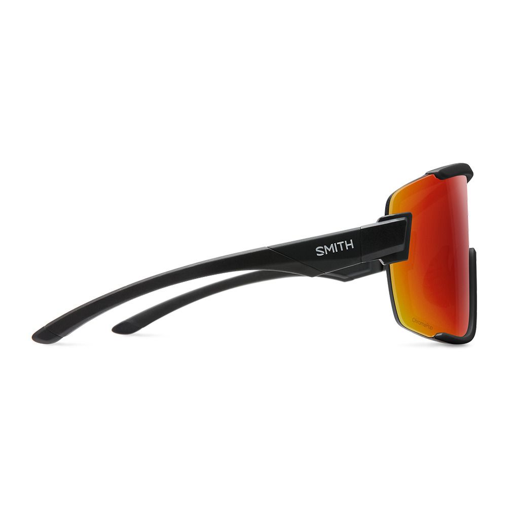 Smith WILDCAT - Lunettes de soleil matte black/chromapop red mirror